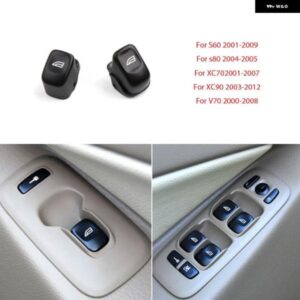 ボルボ ウィンドウ リフター コントロール スイッチ レギュレータボタン カバー 31295164 31295247 V70 XC70 S80 S60 XC90