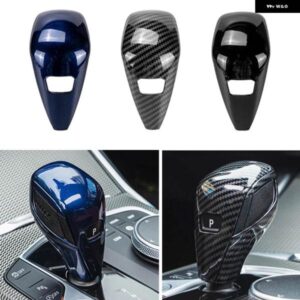 BMW カーボン ギアシフト ノブ ABS トリム ハンドルカバー 2 3 4シリーズ G20 G21 X3 G01 X4 G02 G29 G22 G26 F40 F44 G42 20-22