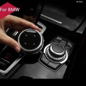 BMW マルチメディアボタン カバー IDRIVE ステッカー 1 3 5 7シリーズ X1 X3 F25 X5 E70 X6 E71 F30 F10 F07 E90 F11 E92 F20