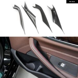 BMW G30 インテリア ドアハンドルトリム カバー 交換 5シリーズ G30 G38 17-20 カーボンオート