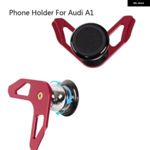 アウディ 磁気カーホルダー 電話用 A1 重力エアベント クリップマウント携帯電話スタンド スマートフォン GPS サポート 汎用