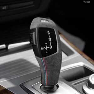 BMW ギアシフト ノブラップ 5シリーズ E60 X5 E70 X6 E71 アルカンターラ センターコンソール カバー トリム インテリア