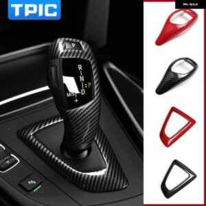 BMW カーボン ABS F30 F10 F15 F07 F20 F21 F34 F35 F31 ギアシフト ノブトリム カバー ステッカー インテリア