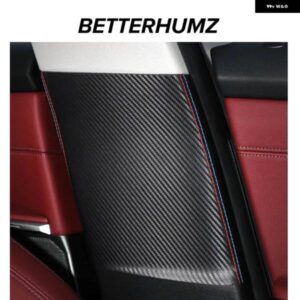 BMW インテリア センター B ピラーパネル トリム ステッカー アルカンターラ G20 G28 3シリーズ 2020-2023 M パフォーマンス