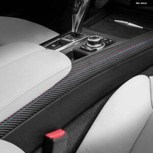 BMW カーボン X5 E70 2008-2013 センターコンソール ギアシフター パネル サイドトリム ストリップ ステッカー インテリア