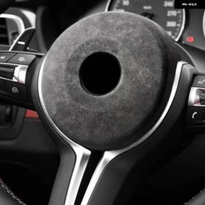 BMW アルカンターラ ステアリングホイール カバー フレーム ステッカー F30 F34 F20 カーボン インテリア トリム F21 F22 F32 インテリア