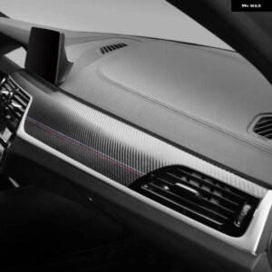 BMW シリーズ 5 G30 G38 ダッシュボード パネル トリム ストリップ 計器 DECATION ステッカー アルカンターラ インテリア