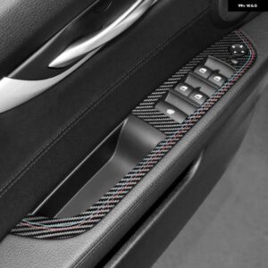 BMW Z4 E89 2009-2016 アルカンターラ 窓昇降コントロールパネル トリム カバー パフォーマンス ステッカー インテリア