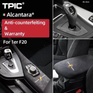 BMW アルカンターラスエード F20 118I F21 F22 F23 1 2シリーズ インテリア トリム ABS カバー M パフォーマンス ステッカー カー