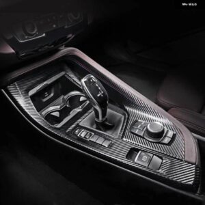 BMW アルカンターラ X1 F48 X2 F39 ギアシフター マルチメディアパネル トリム カバー M パフォーマンス ステッカー インテリア