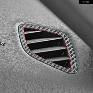 BMW ダッシュボード エアコンアウトレットベント パネル トリム カーボンパフォーマンス ステッカー Z4 E89 2009-2016 インテリア ACCESSORIE