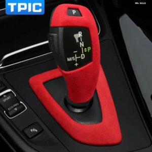BMW カーラップ ABS ギアシフト ノブカバー アルカンターラ ステッカー F30 F34 F20 F21 F10 F07 F15 F16 F25 F26 インテリア