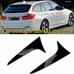 BMW リアウィンドウ サイド スポイラー 3シリーズ 320I 328I 330I 320D 330D ワゴン F31 2012-2018 リアサイド スポイラー カナードスプリッター