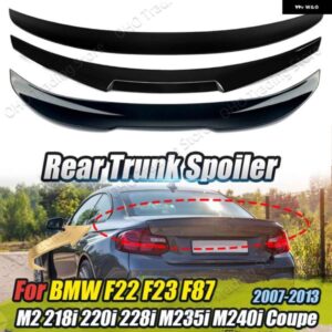BMW PSM/M4/MP スタイル F22 F23 F87 M2 218I 220I 228I M235I M240I 2014-2021 トランク リップテール トランク スポイラー リア スポイラー ウイング