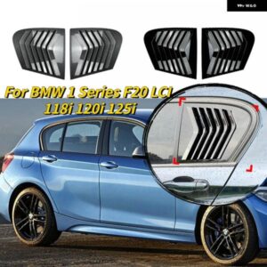 BMW 1シリーズ F20 LCI 118I 120I 125I サイドベント ルーバーリアウィンドウ シャッター ステッカー カバー 2011-2019