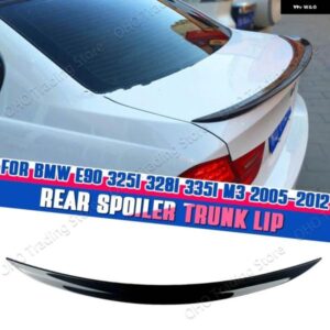 BMW MP スタイルリア トランク スポイラー ウイング 3シリーズ E90 セダン 323I 325I 328I 335I 335XI M3 38687