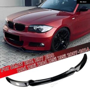 BMW フロントバンパー リップあご スポイラー スプリッター 1シリーズ E82 E88 2007 2008 2009 2010 /カーボン ABS プラスチック