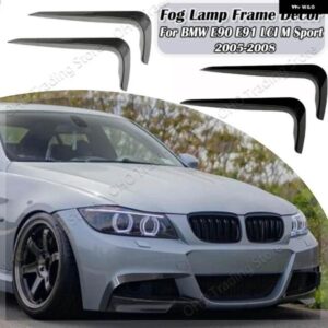 BMW フロントバンパー カナードスプリッター ディフューザー 3シリーズ E90 E91 320I 330I 316I 318I 335I M スポーツプレ LCI 2005 2006 2007 2008