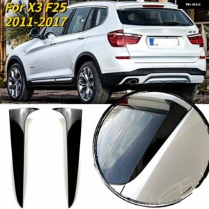 BMW リアウィンドウ サイド スポイラー ウイング X3 F25 2011-2017 ABS サイド スポイラー ステッカー トリム カナードスプリッター 外装 部品