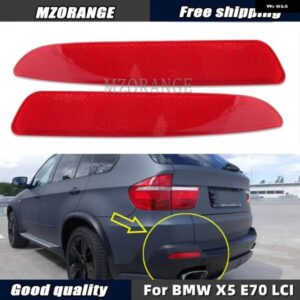 BMW リアバンパー リフレクターライト X5 E70 LCI 63217158949 フォグハザードブレーキライトシェルストップカバー カー
