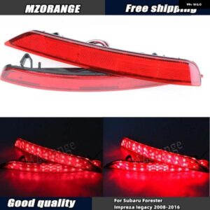 スバル 1セット LED リアバンパー ライト フォレスターインプレッサ IEGACY 2008-2016 リフレクター フォグランプ カー