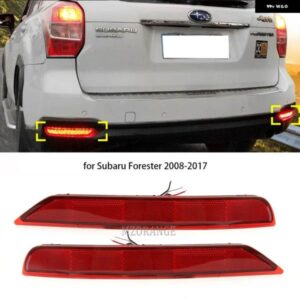 スバル LED リアバンパー ライト フォレスター 2008-2017 バンパー ウィンカーリフレクターランプカー