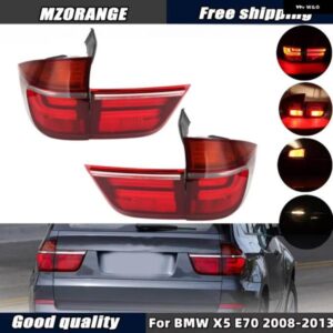 BMW LED テールライト X5 E70 2007-2013用 LED リアライト ウィンカーライト 付き ストップブレーキランプ ドライビングランプ リバースランプ