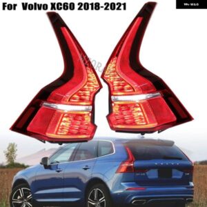ボルボ 1ピース 左/右 テールライト XC60 2018 -2021 米国バージョンリアライトブレーキランプ ウィンカーランプ 駆動ランプ