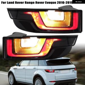 ランドローバー 1PC 左/右スモーク テールライト レンジローバー EVOQUE 2016-2019 リアライト駆動ブレーキウィンカーリバースランプ