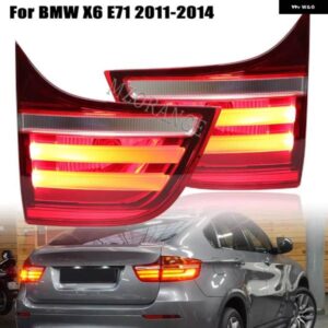 BMW LED テールライト X6 E71 2011-14 インナーリアライト テールランプ と ドライビングランプ ブレーキランプストップ パーキング ライト