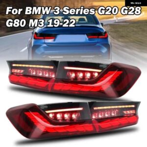 BMW テールライト 3シリーズ G20 M3 G80 330 340I 320I 325I 2019-2022 LED リアライト駆動ブレーキリバースフォグ ウィンカーランプ