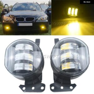 BMW フォグランプ デイタイム ランニングライト フォグライト LED ヘッドライト E60 E90 E63 E46 323I 325I 525I