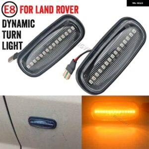 ランドローバー 2個 LED サイド マーカー ランプウィンカー インジケータ ライト ディフェンダー TD5 98-15 フリーランダー 1 02-05 ディスカバリー 2 99-04