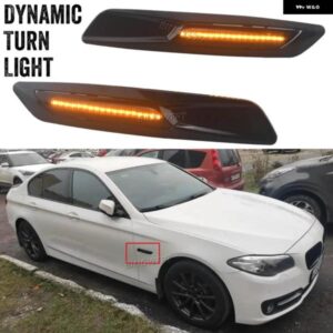BMW ウィンカーランプ 5シリーズ E60/E61 525I 528I 530I 535I 545I 550I M5 ダイナミック サイド マーカー ライト