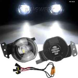 BMW 左 + 右 LED ヘッドライト フォグランプ E60 E90 E63 E46 323I 325I 525I DRL カー フォグライト