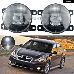 スバル フォグライト LED DRL 12V H11 レガシィ 2010 2011 2012 フロントバンパー フォグランプ デイタイム ランニ