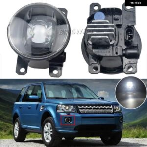 ランドローバー フォグライト アセンブリ H11 車 LED レンズ フォグランプ DRL 12V フリーランダー 2 LR2 2013-16