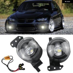 BMW 2個 LED フォグライト フォグ デイタイム ランニングランプ DRL 12V E60 E90 E63 E46 323I 325I 335I 328I 525I 530I 545I 550I