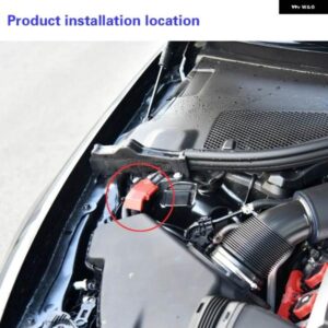アウディ 4G0 911 075 A6 C7 2012-2018 バッテリーハーネスカバー プレートスタータージェネレーターポジティブカバー 4G0911075