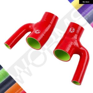 アウディ S4 RS4 BITURBO A6 B5 2.7T BI-TURBO シリコン 誘導吸気ホース キット