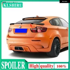 BMW X6 Xシリーズ E71 2009-2014 リア スポイラー ABS 素材テール トランク ウイングブーツリップ スポイラー モールディング