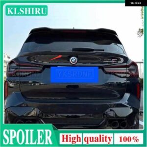 BMW X3 G01 カーボンと FRP 黒色リア スポイラー テールウイング トランク カバー カースタイリング