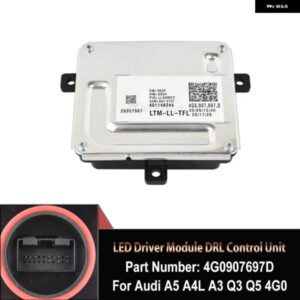アウディ ヘッドライト コントローラー OEM 4G0907697D 28297178 LED ドライバーモジュール DRL コントロールユニット A5 A4L A3 Q3 Q5 4G0.907.697.D