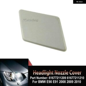 BMW E90 E91 2008 2009 2010 ヘッドライト ウォッシャースプレーノズルカバー ジェットキャップカーパーツ 61677211209 61677211210