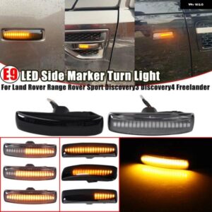 ランドローバー レンジローバー スポーツフリーランド 2 ディスカバリー 3 4 LR3 LR4 L319 LED ダイナミック ウィンカーライト サイドマーカー
