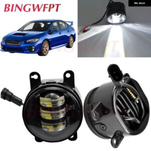 スバル 2ピース/ペア LED フォグランプ フォレスター WRX STI BRZ XV レガシィ ジャスティ アウトバック インプレッサ レヴ