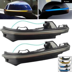 アウディ 2個 ダイナミック ウインカー LED ウインカー Q5 年度 2018 2019 2020 Q7 4M 2016 - 2020 サイドミラー ライト LNDICATOR フラッシャー