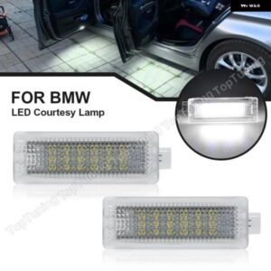 BMW LED ドアライトハザードランプ E70 F01 F02 X3 E90 E91 E92 E81 E83 E86 Z4 ミニクーパー R50 R60 カーテシー足元 2個