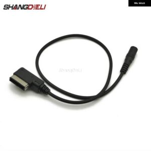 アウディ 1PC AMI メディア AUX 車 USB ケーブルデータ オーディオ ケーブルアダプタ A6 A8 Q5 VW MDI