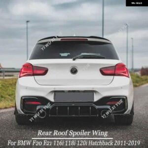 BMW スタイル F20 F21 116I 120I 118I M135I 2011-2019 ハッチバック 1シリーズリアルーフリップ スポイラー ウィング ABS テールウィング